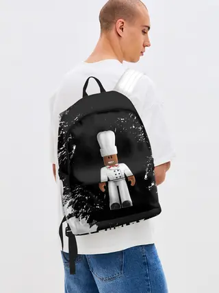 Рюкзак джинсовый / ROBLOX | РОБЛОКС | LOGO