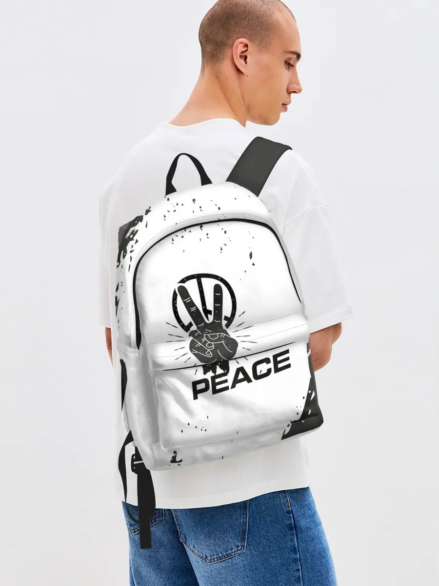 Рюкзак джинсовый / Peace | Мир