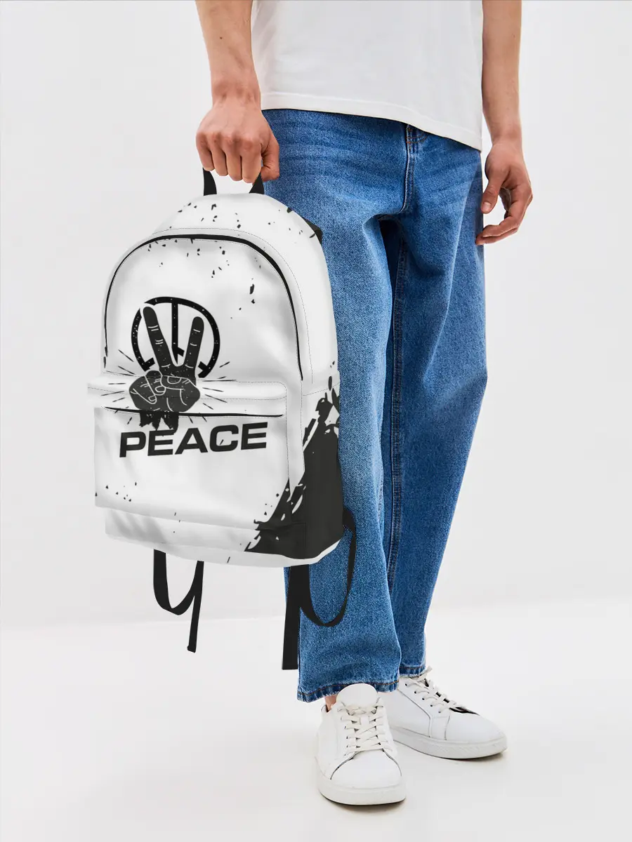 Рюкзак джинсовый / Peace | Мир