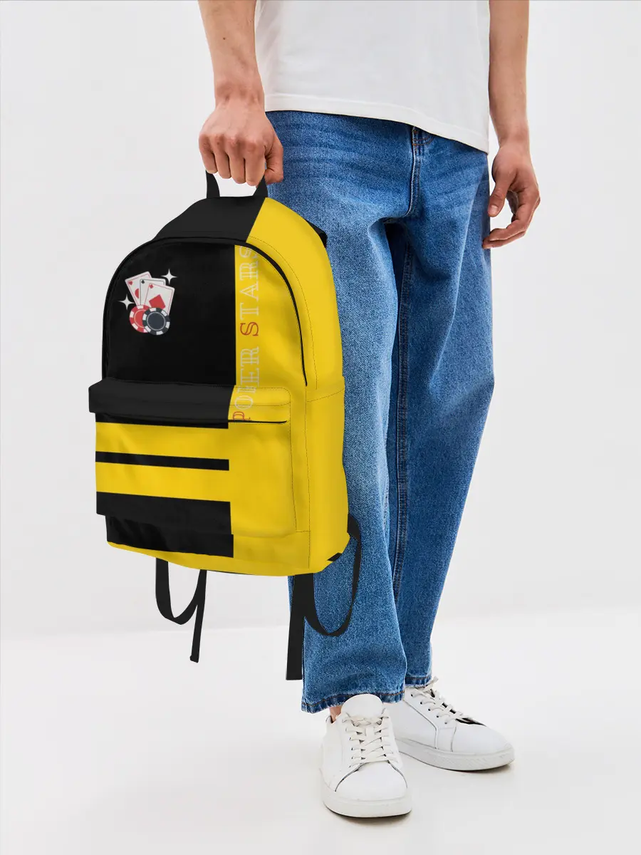 Рюкзак джинсовый / Poker stars / Покер Старс