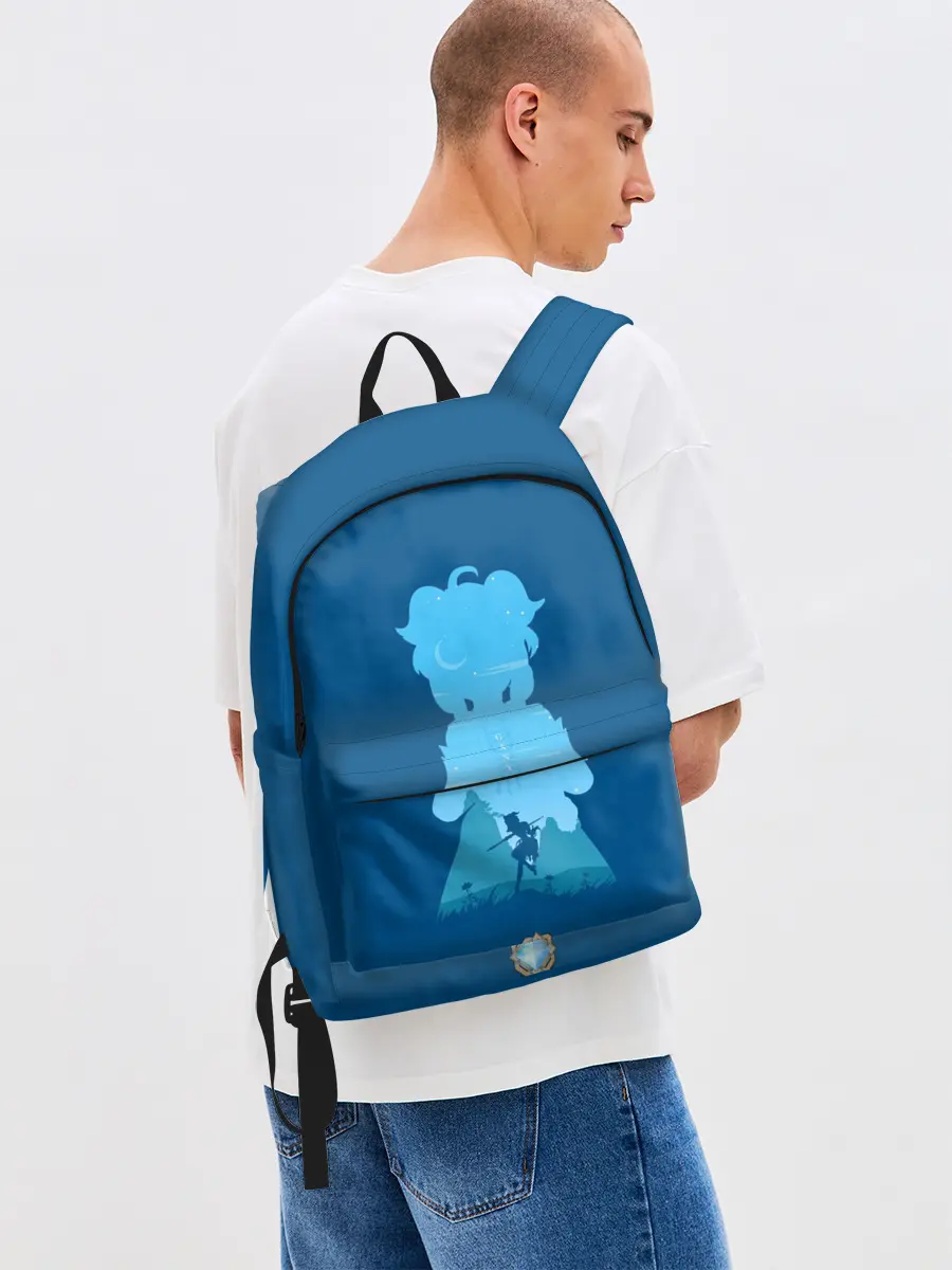 Рюкзак джинсовый / ГАНЬ ЮЙ | GANYU | ГЕНШИН