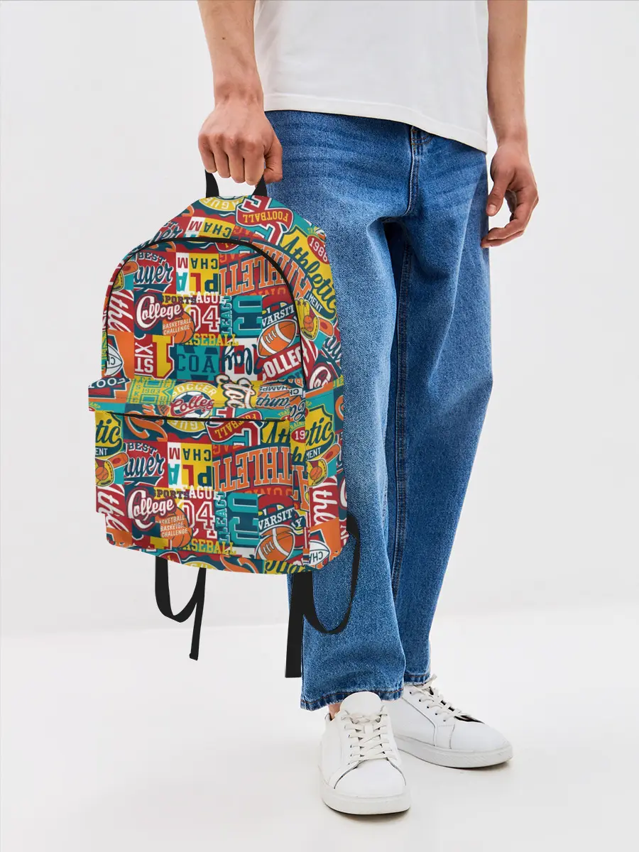 Рюкзак джинсовый / Спортсмен