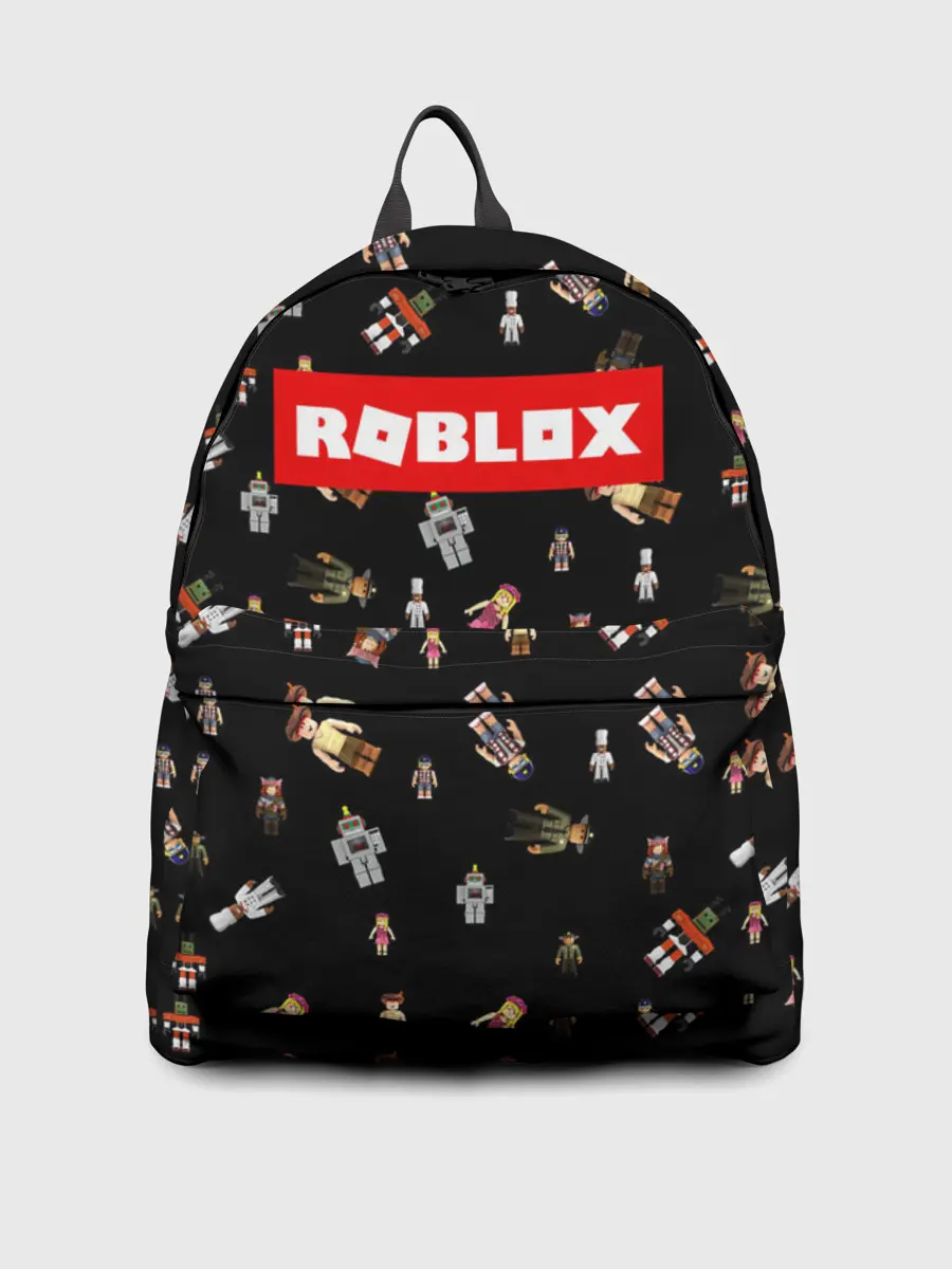 Рюкзак джинсовый / ROBLOX PATTERN | РОБЛОКС
