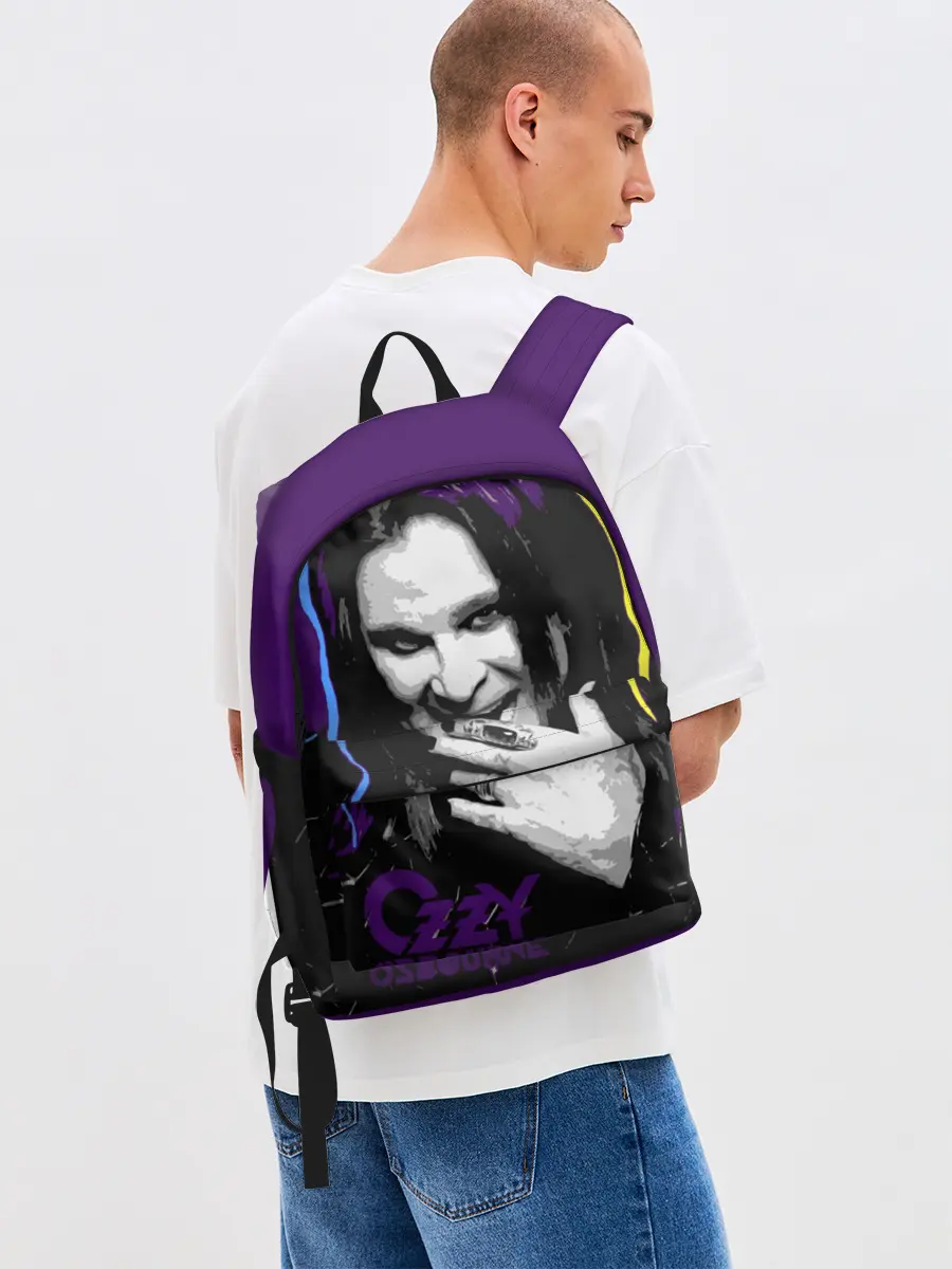 Рюкзак джинсовый / Ozzy Osbourne, Оззи Осборн