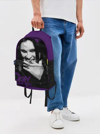 Рюкзак джинсовый / Ozzy Osbourne, Оззи Осборн