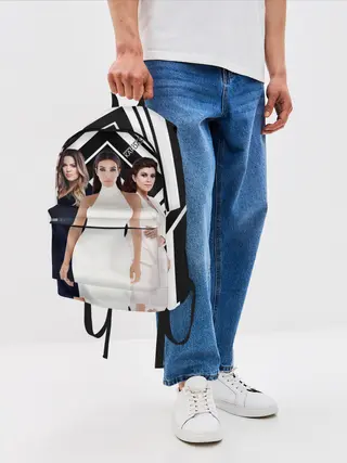Рюкзак джинсовый / Сестры Кардашьян