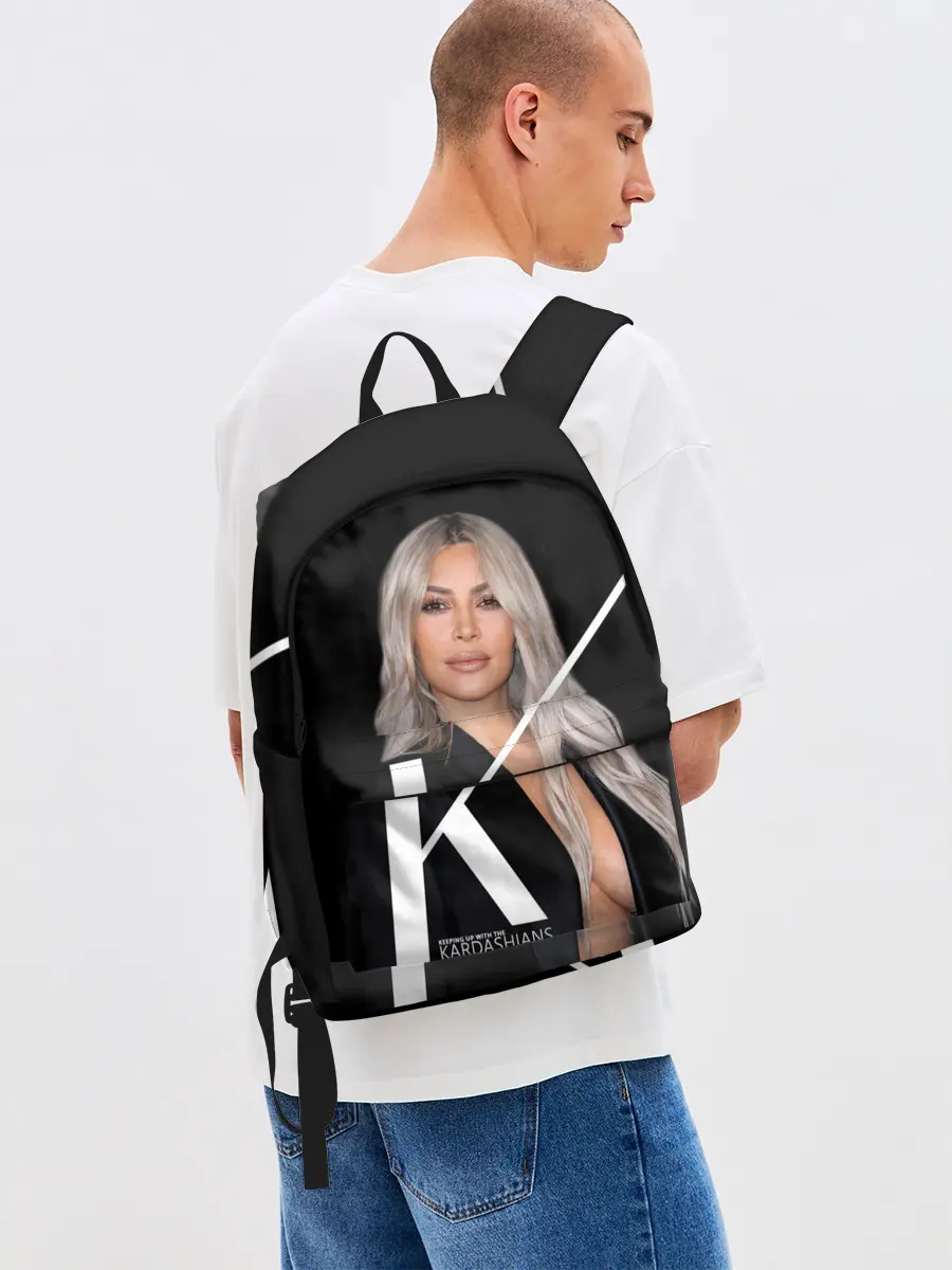 Рюкзак джинсовый / Ким Кардашьян