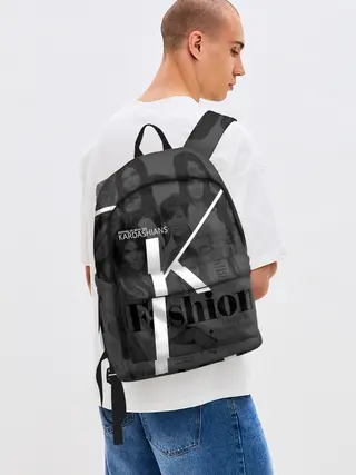 Рюкзак джинсовый / Семейство Кардашьян