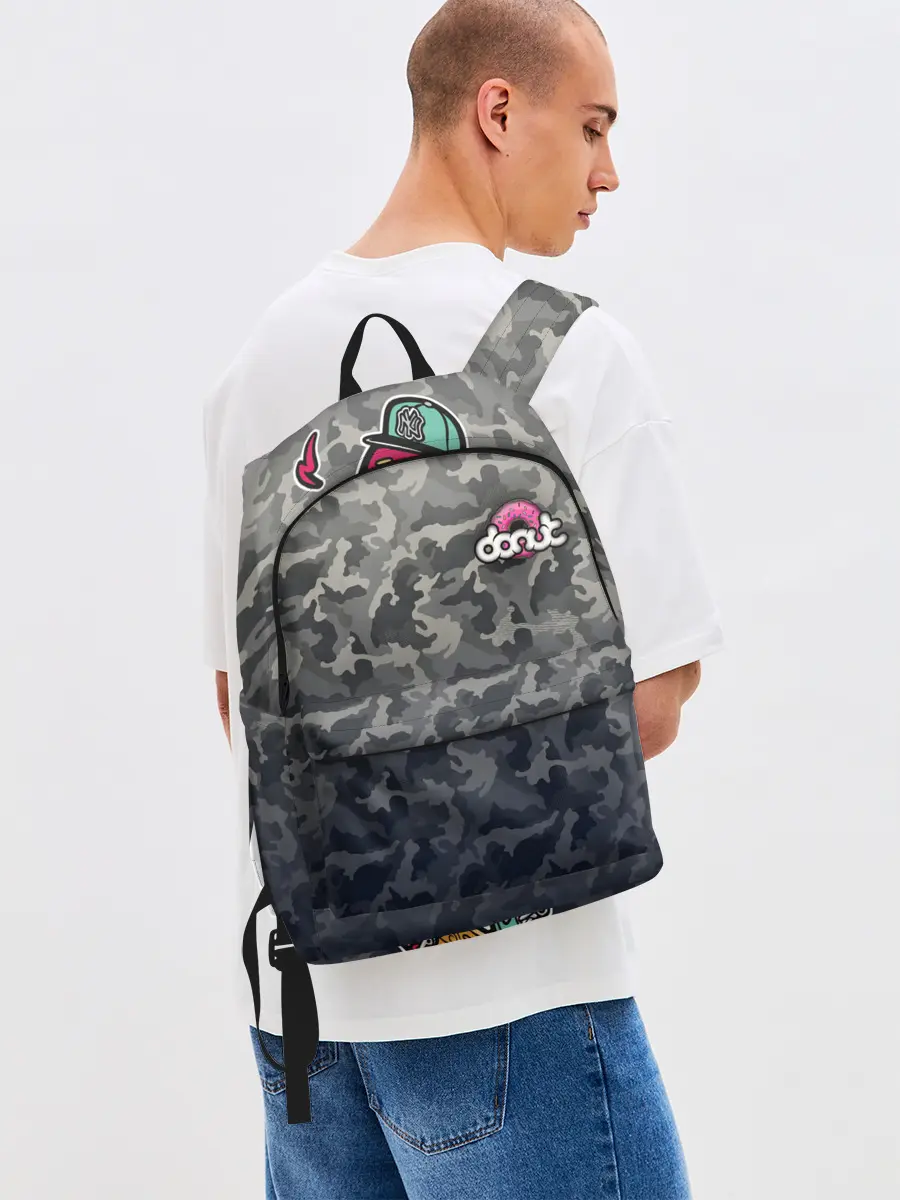 Рюкзак джинсовый / Donut