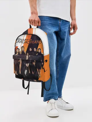 Рюкзак джинсовый / Семейство Кардашьян