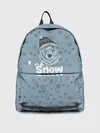 Рюкзак джинсовый / Зима снежинки
