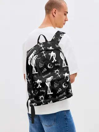 Рюкзак джинсовый / Ghostemane