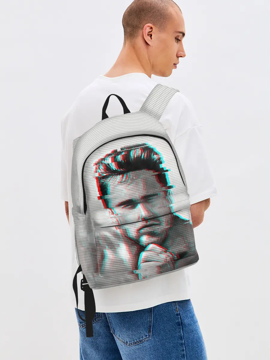 Рюкзак джинсовый / Billie Herrington Gachimuchi