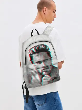 Рюкзак джинсовый / Billie Herrington Gachimuchi