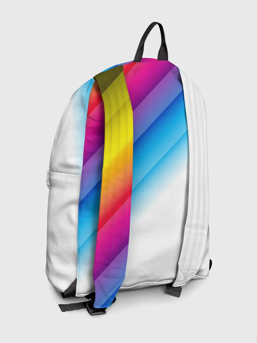 Рюкзак джинсовый / РАДУЖНЫЕ ПОЛОСЫ | RAINBOW
