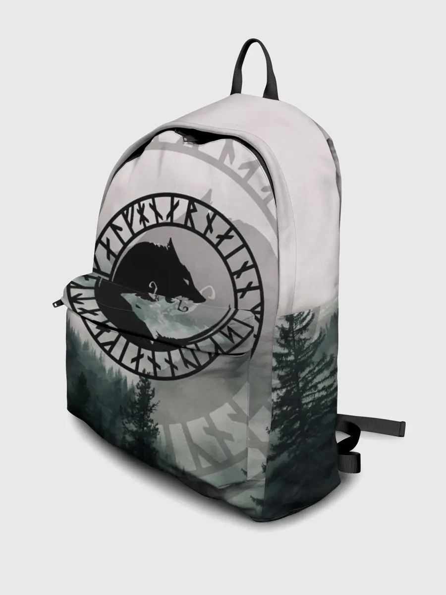 Рюкзак джинсовый / FENRIR | РУНЫ | RUNES