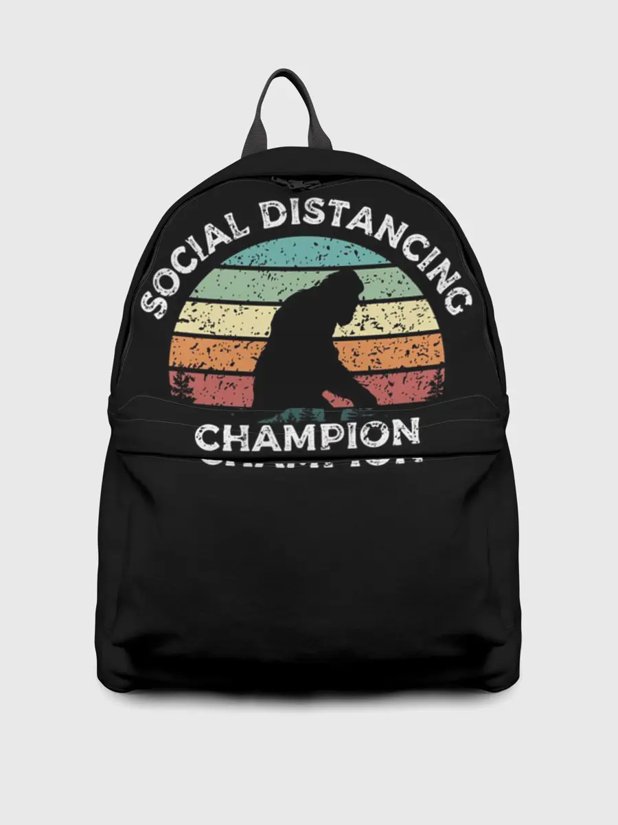 Рюкзак джинсовый / Чемпион социальной дистанции