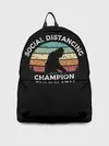 Рюкзак джинсовый / Чемпион социальной дистанции