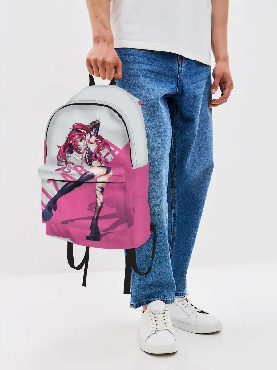 Рюкзак джинсовый / Mizarisa Pink