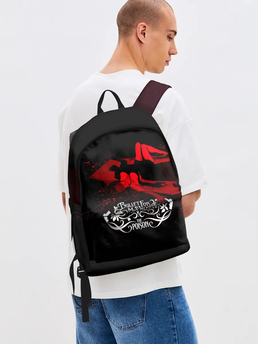 Рюкзак джинсовый / The Poison - Bullet For My Valentine