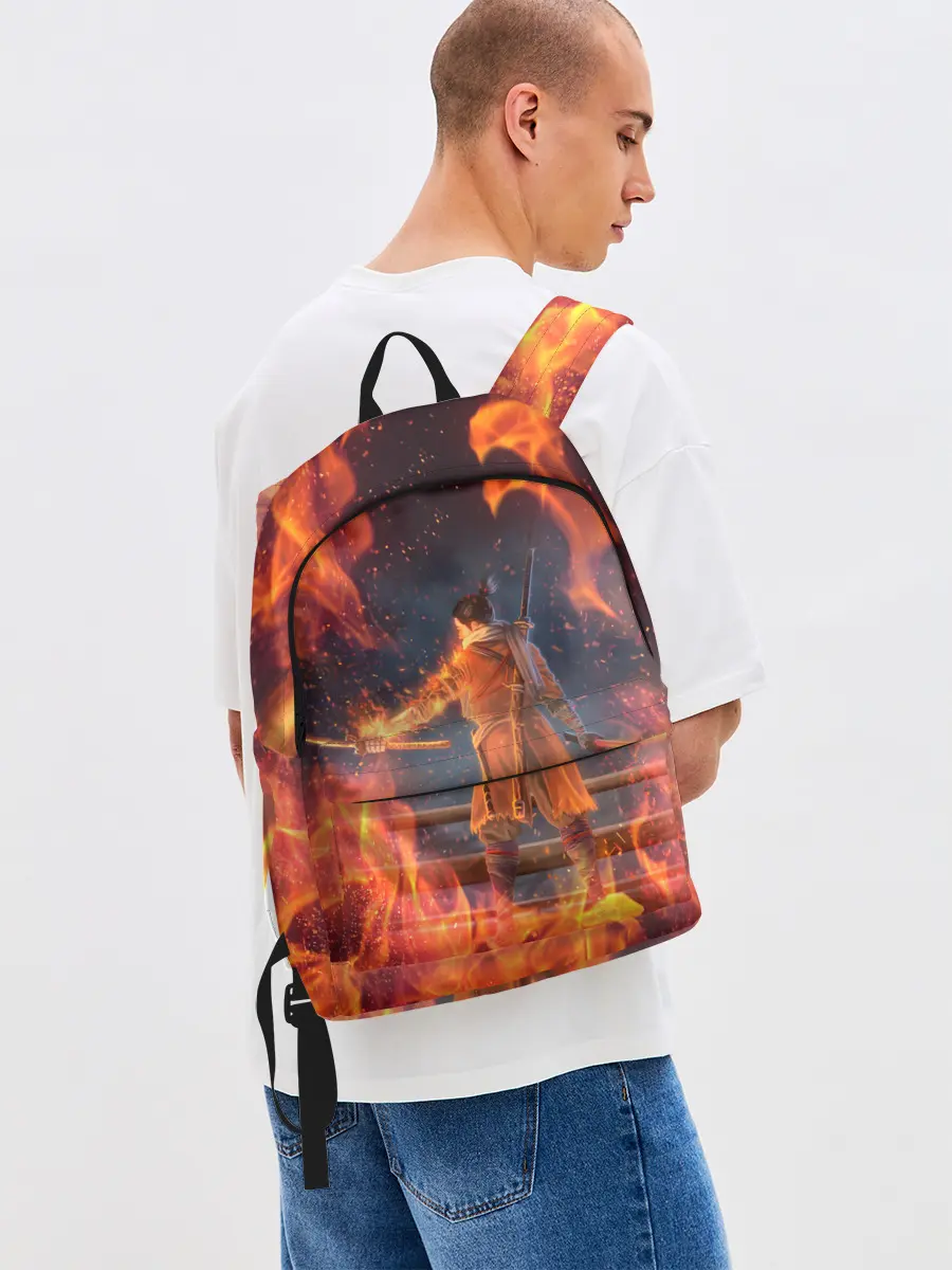 Рюкзак джинсовый / Warrior | Sekiro shadows die twice