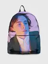 Рюкзак джинсовый / Timothee Chalamet розовый градиент