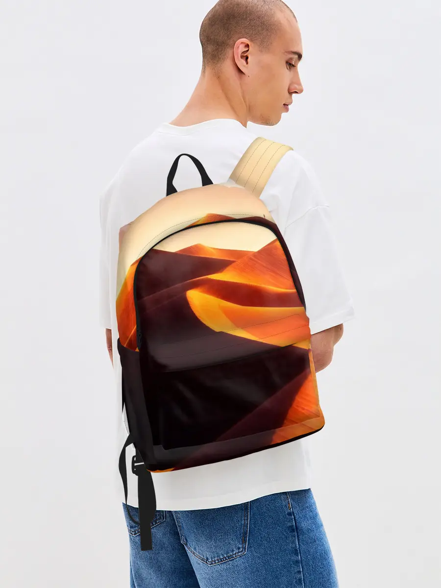 Рюкзак джинсовый / Пустыня дюна барханы