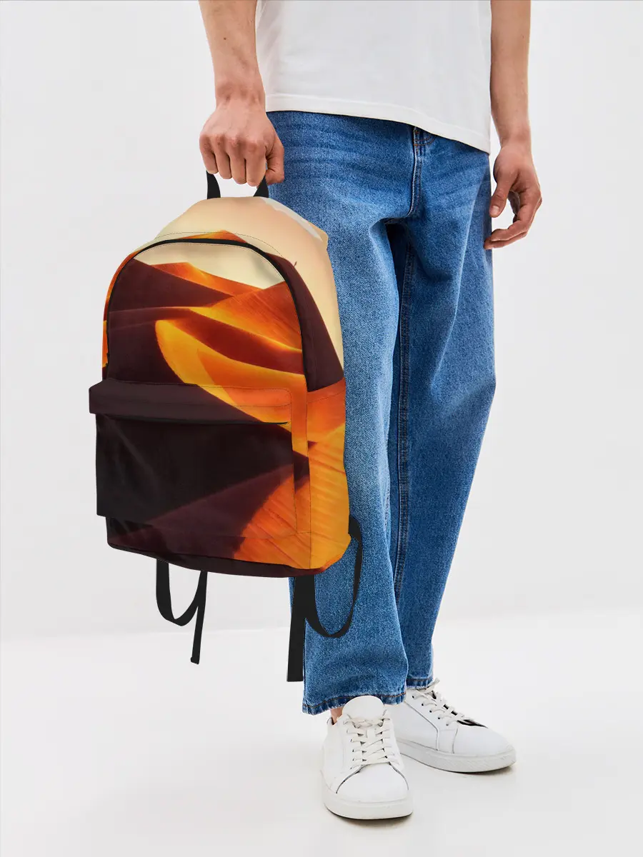 Рюкзак джинсовый / Пустыня дюна барханы