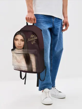 Рюкзак джинсовый / Ким Кардашьян