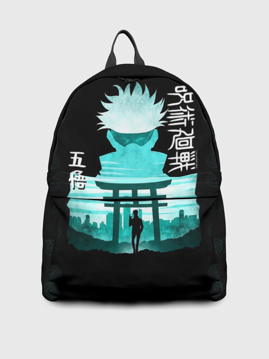 Рюкзак джинсовый / Годжо Сатору Магическая битва