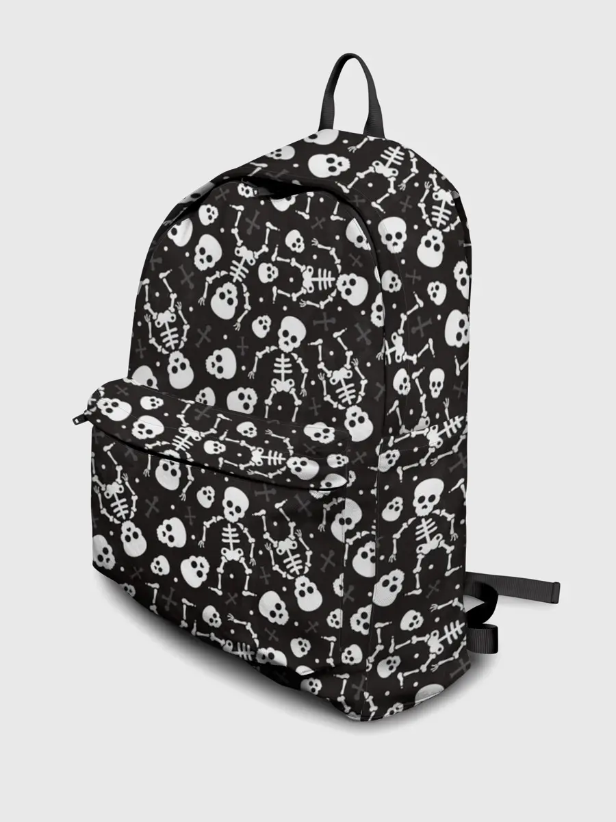 Рюкзак джинсовый / Скелеты