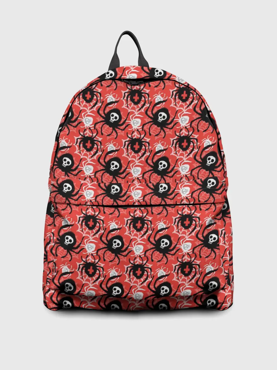 Рюкзак джинсовый / Пауки