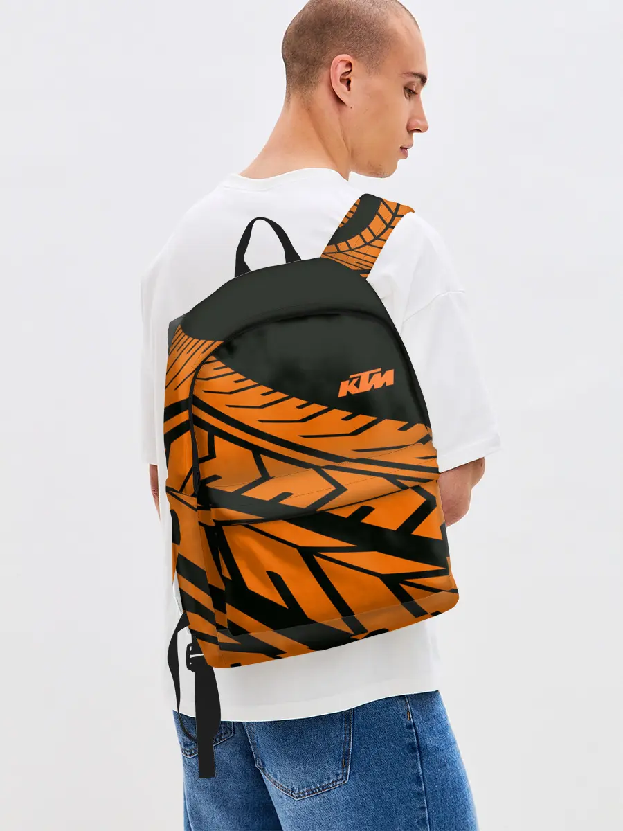 Рюкзак джинсовый / ORANGE KTM | КТМ