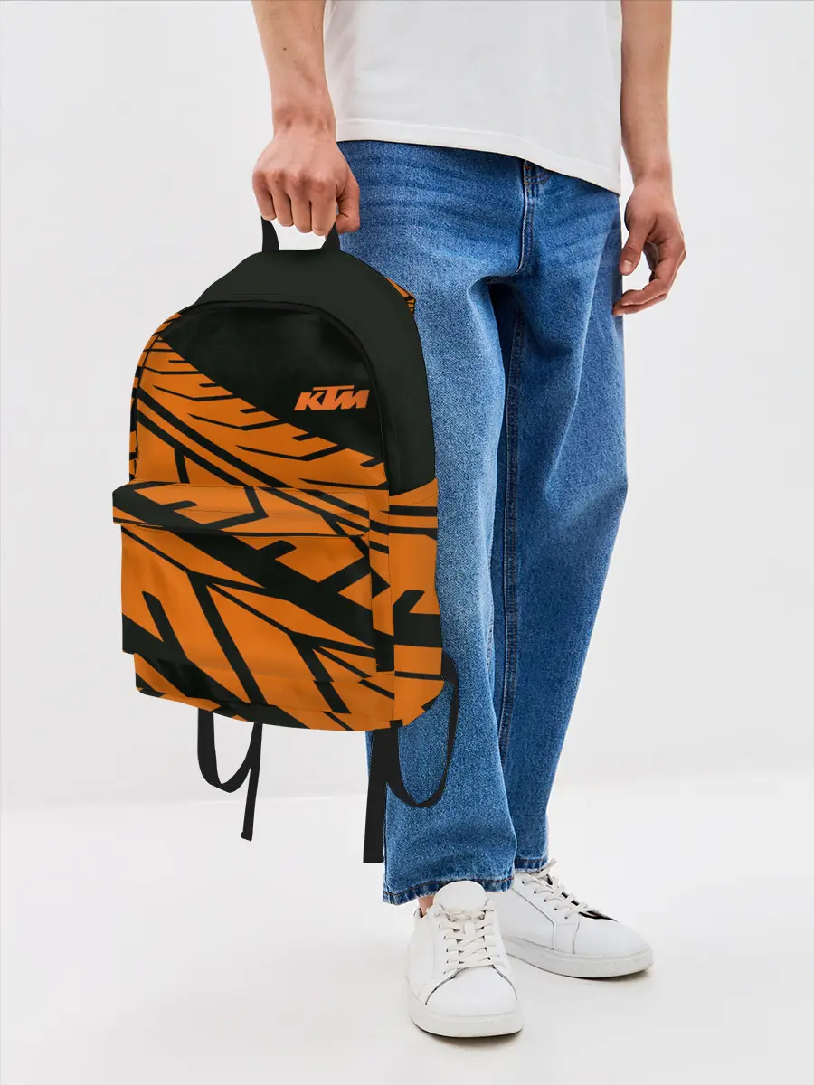 Рюкзак джинсовый / ORANGE KTM | КТМ