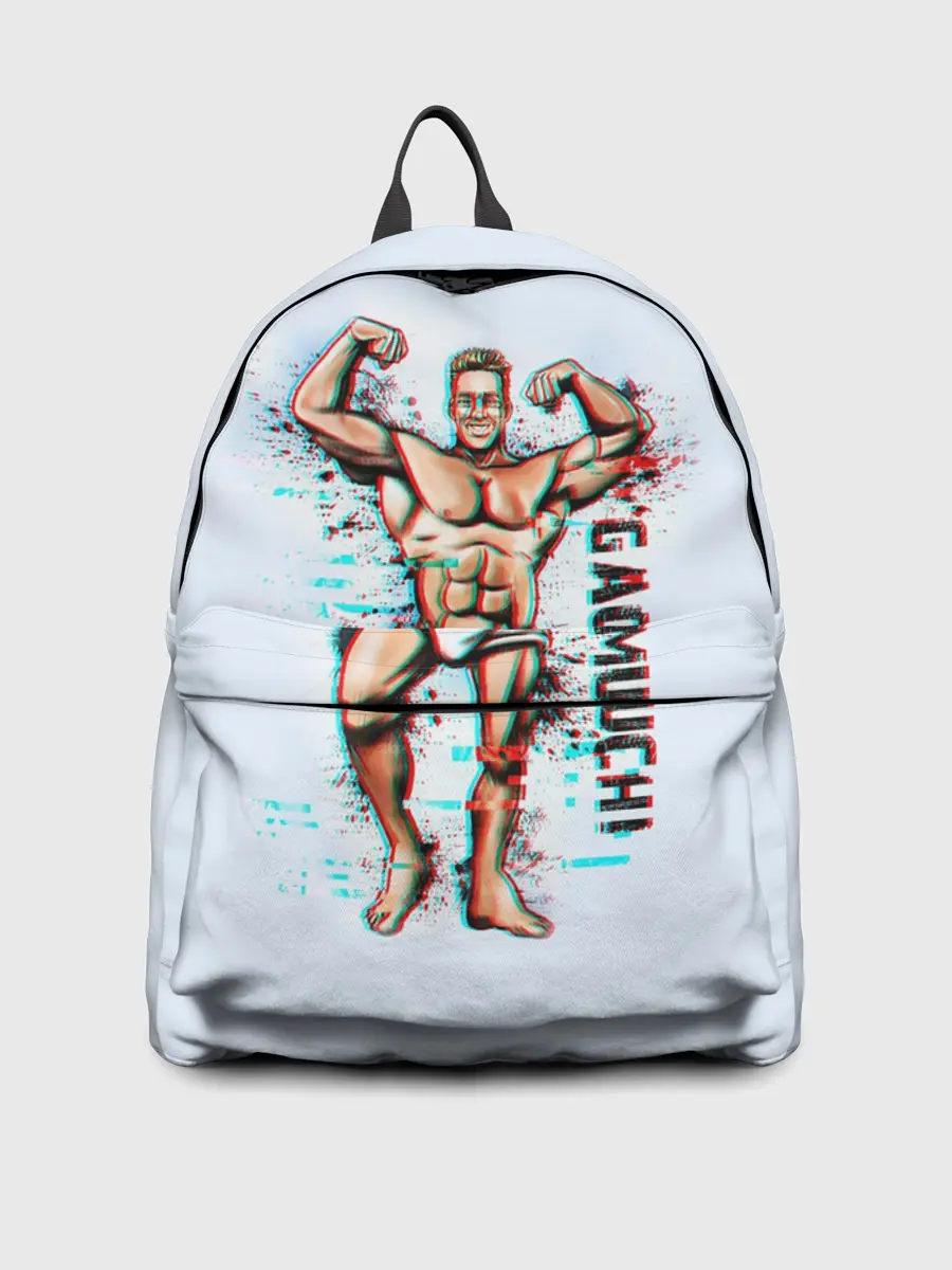 Рюкзак джинсовый / Billie Herrington Гачимучи