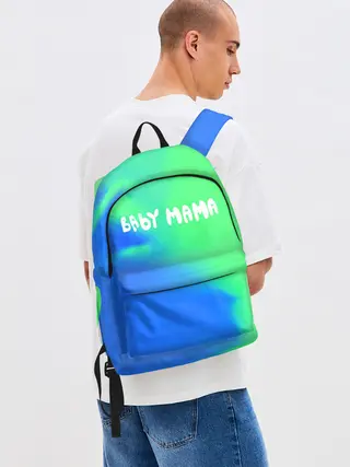 Рюкзак джинсовый / Скриптонит Бейби Мама