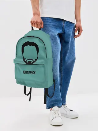 Рюкзак джинсовый / Джон Уик