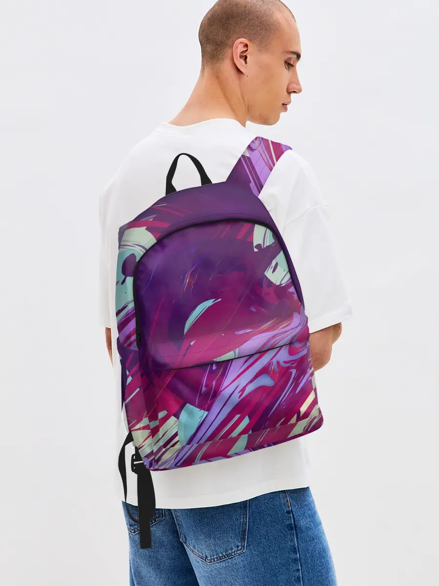 Рюкзак джинсовый / Мощный градиент