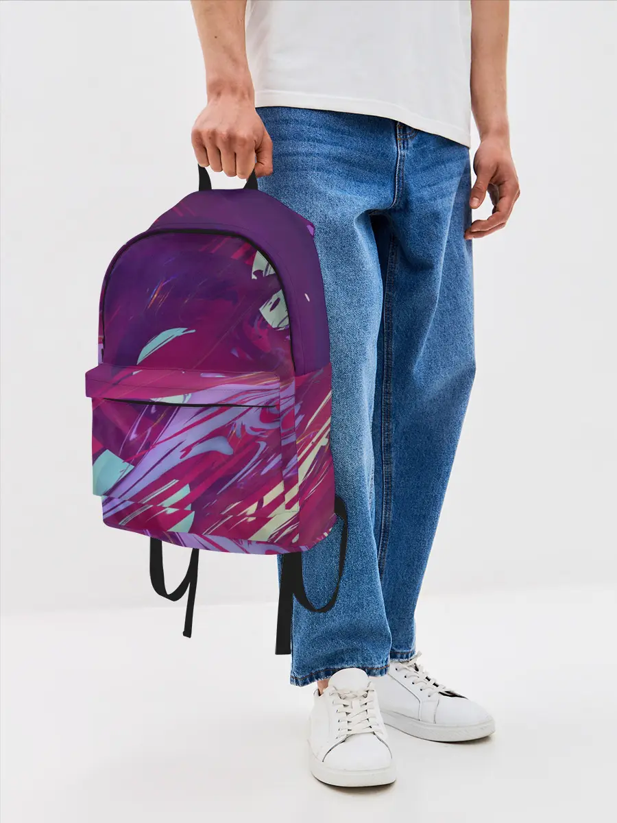 Рюкзак джинсовый / Мощный градиент
