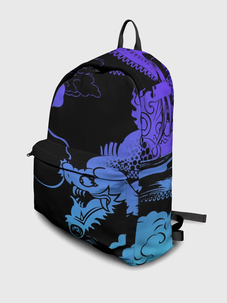 Рюкзак джинсовый / Дракон | Dragon