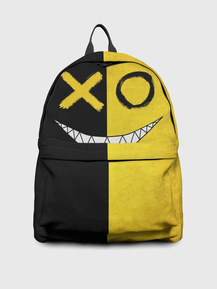 Рюкзак джинсовый / Yellow and black smile