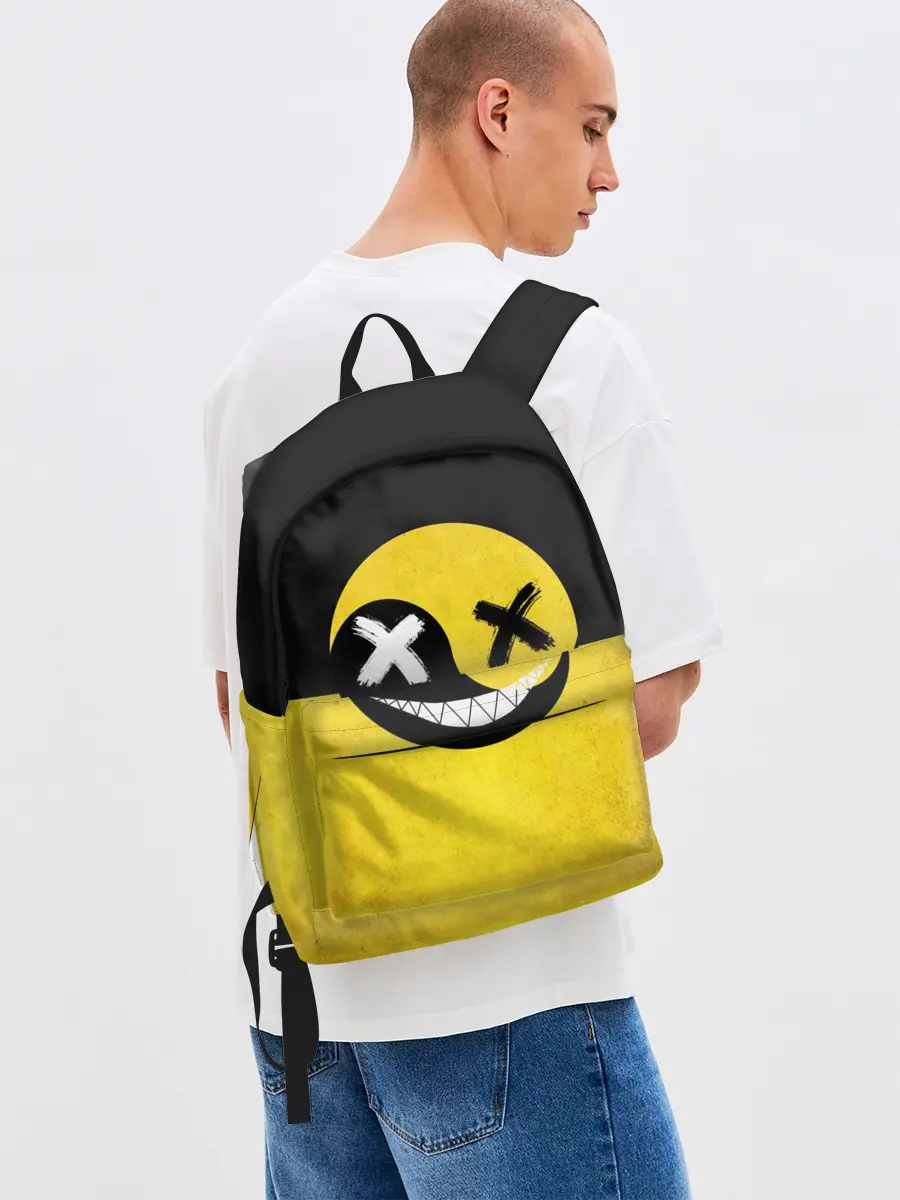 Рюкзак джинсовый / Smile yin and yang