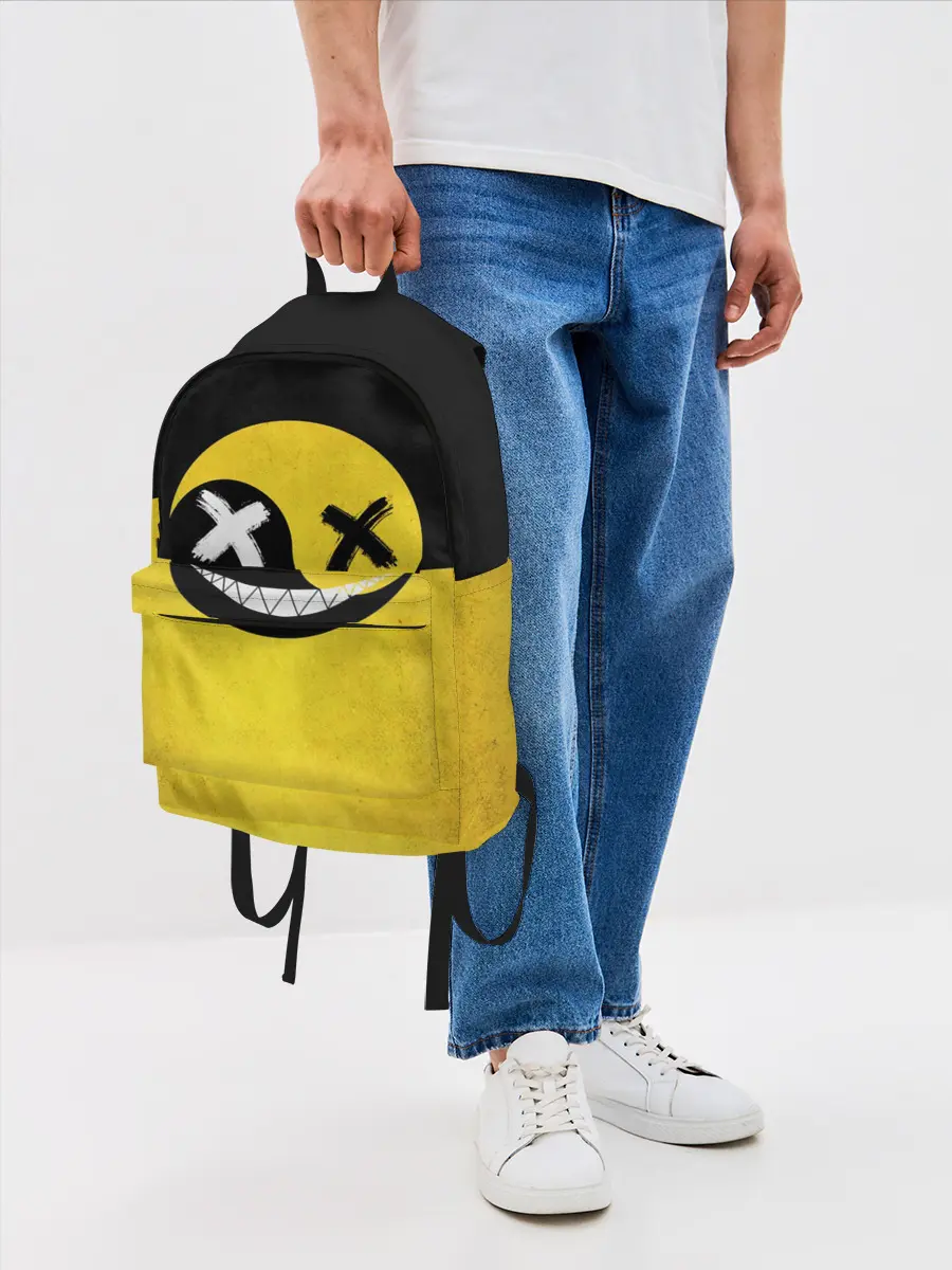 Рюкзак джинсовый / Smile yin and yang