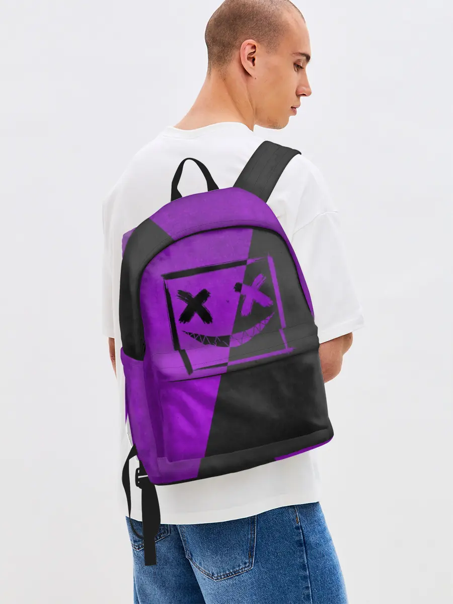 Рюкзак джинсовый / Purple Smile