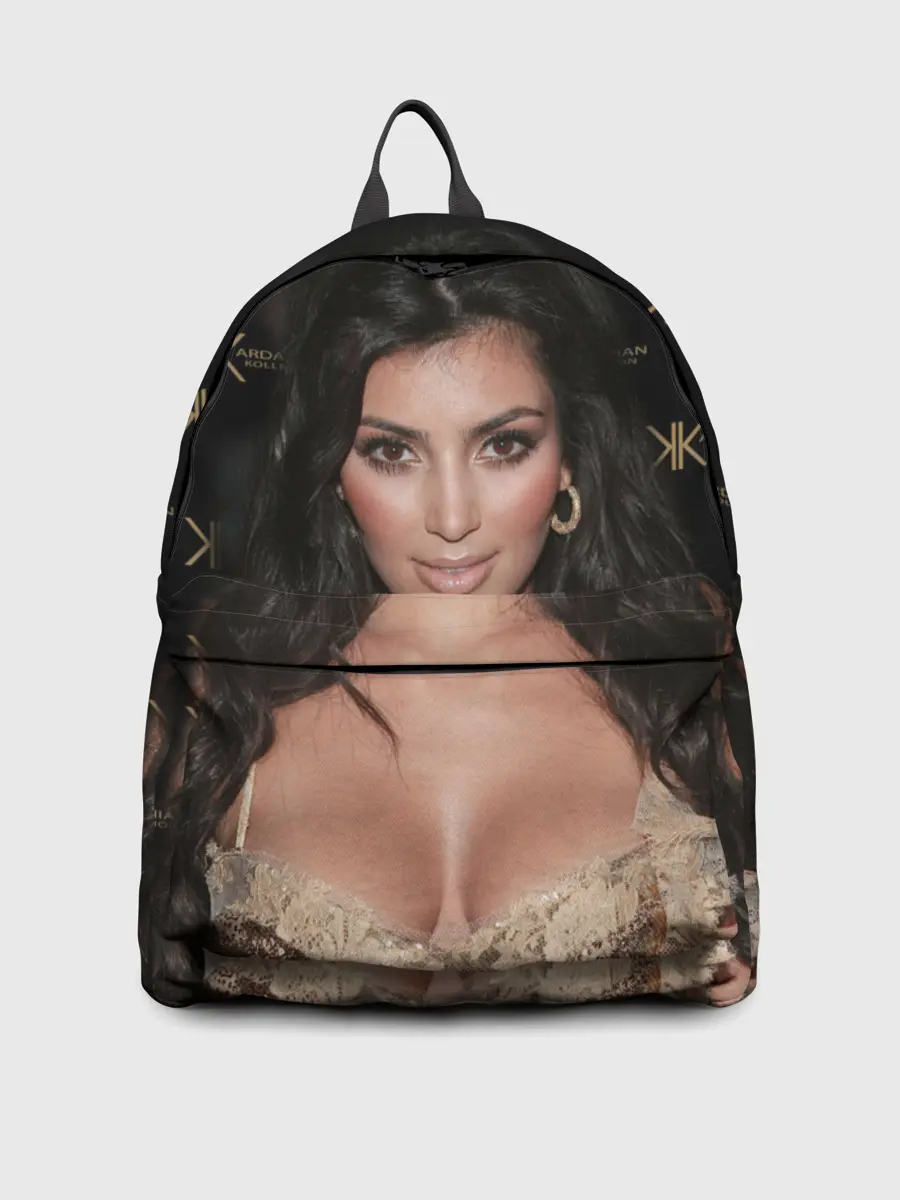 Рюкзак джинсовый / Ким Кардашьян