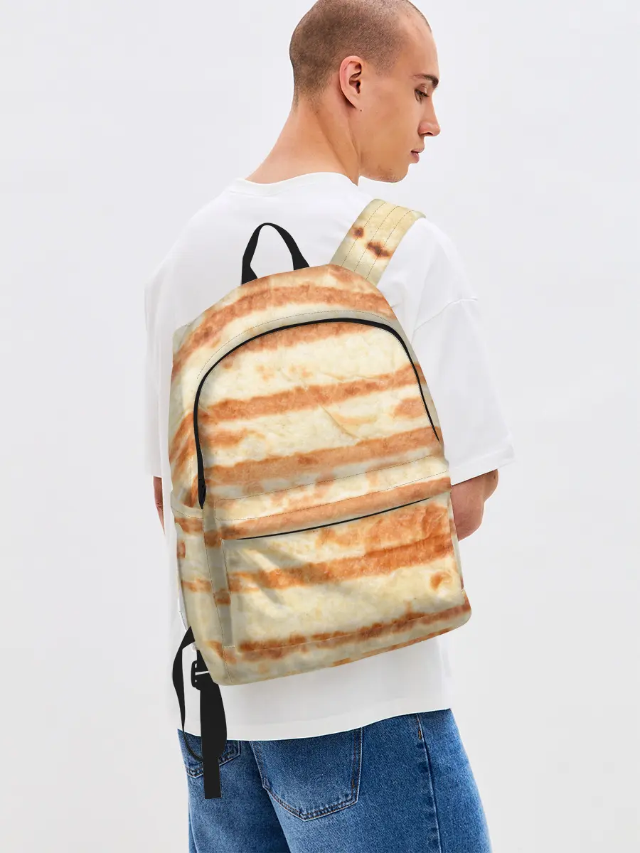 Рюкзак джинсовый / ЛАВАШ | ТОНКИЙ ПЛОСКИЙ ХЛЕБ