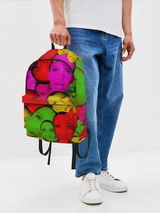 Рюкзак джинсовый / Crazy Kim Kardashian