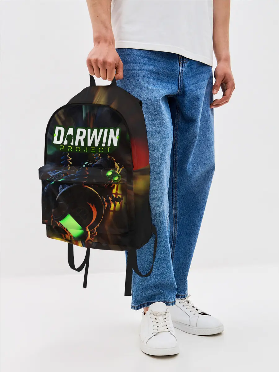 Рюкзак джинсовый / Darwin Project | Королевская битва