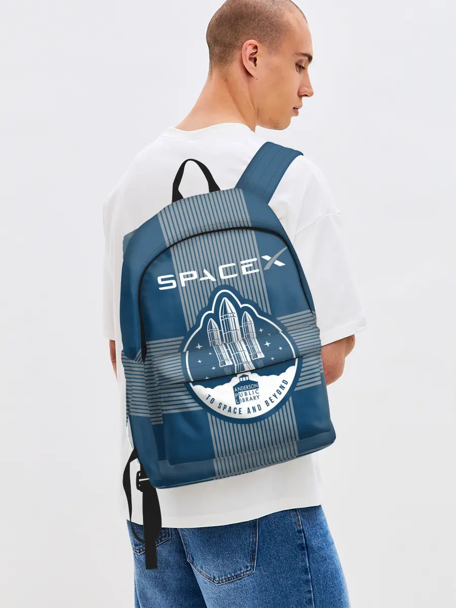 Рюкзак джинсовый / Space X