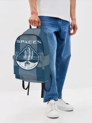 Рюкзак джинсовый / Space X